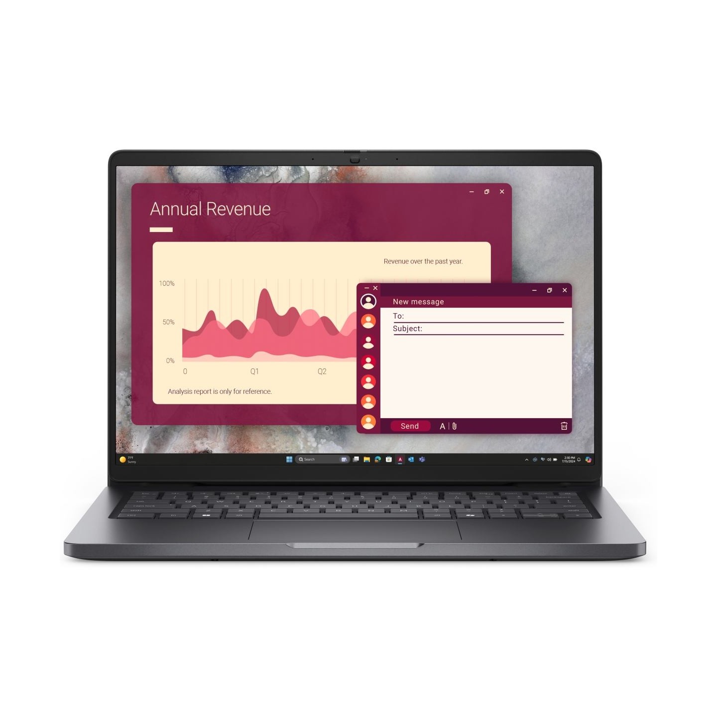 Dell Pro 14 PC14250/U5 235U/16GB/1TB SSD/FgrPr/FHD IR Cam & Mic/WLAN + BT/14.0" FHD+/Backlit Kb/W11 Pro/3yrs Prosupport / BTO115