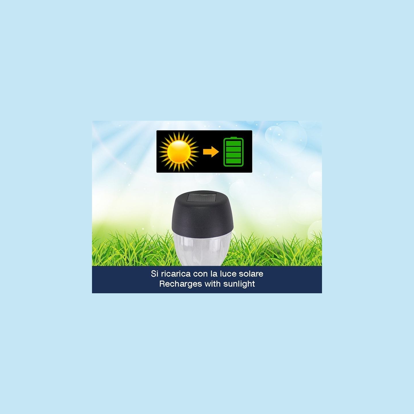 Beper P207ILO050  5 Solar Lights Set
