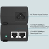 Tp-Link | PoE+ Injector Adapter | TL-POE160S | 10/100/1000 Mbit/s | Ethernet LAN (RJ-45) ports 1x10/100/1000Mbps RJ45 data-in po
