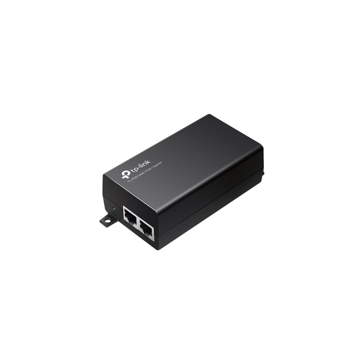 Tp-Link | PoE+ Injector Adapter | TL-POE160S | 10/100/1000 Mbit/s | Ethernet LAN (RJ-45) ports 1x10/100/1000Mbps RJ45 data-in po