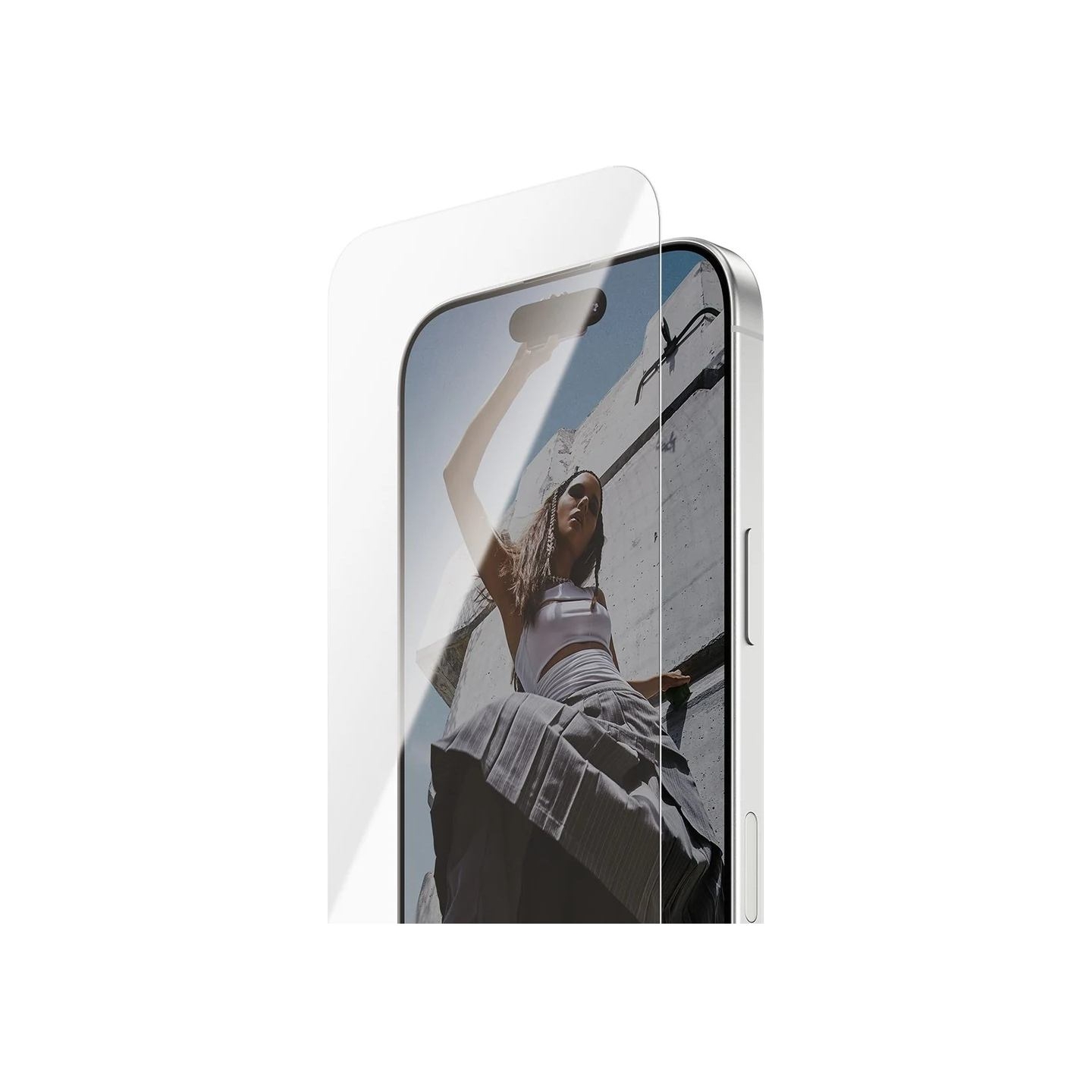 Panzerglass Screen protector | Apple | iPhone 16 Pro/iPhone 17 | Transparent | Ultra-Wide Fit w. EasyAligner