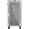 Lanberg rack cabinet 19 inch free stand