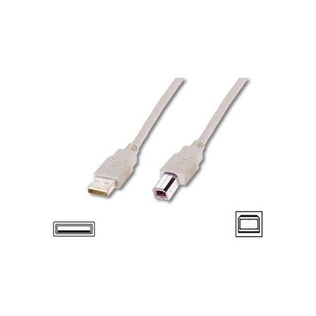Logilink | USB 2.0 connection cable | USB-A to USB-B USB A male | USB B male