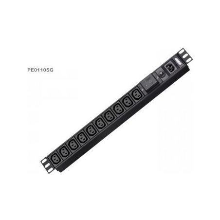 Aten Basic 1U PDU with surge protection 10A