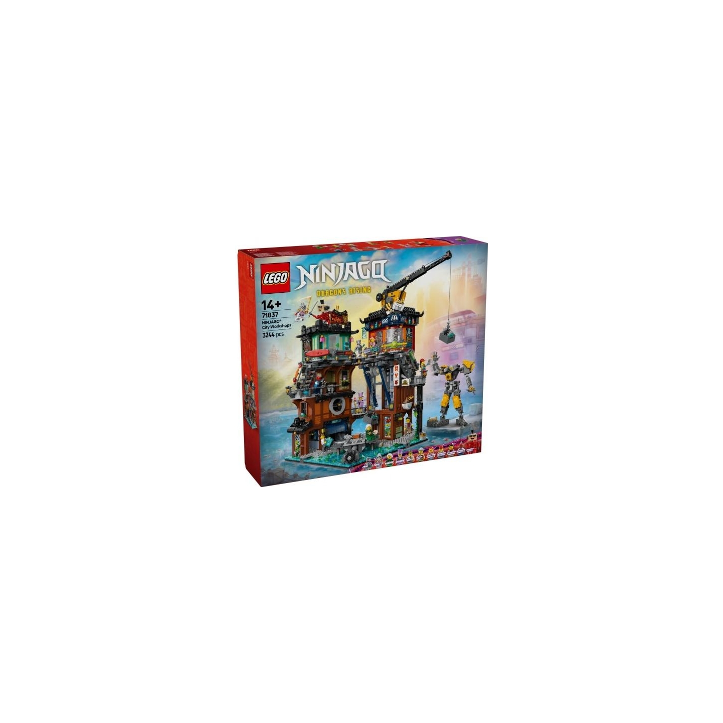 Lego Bricks Ninjago 71837 NINJAGO City Workshops
