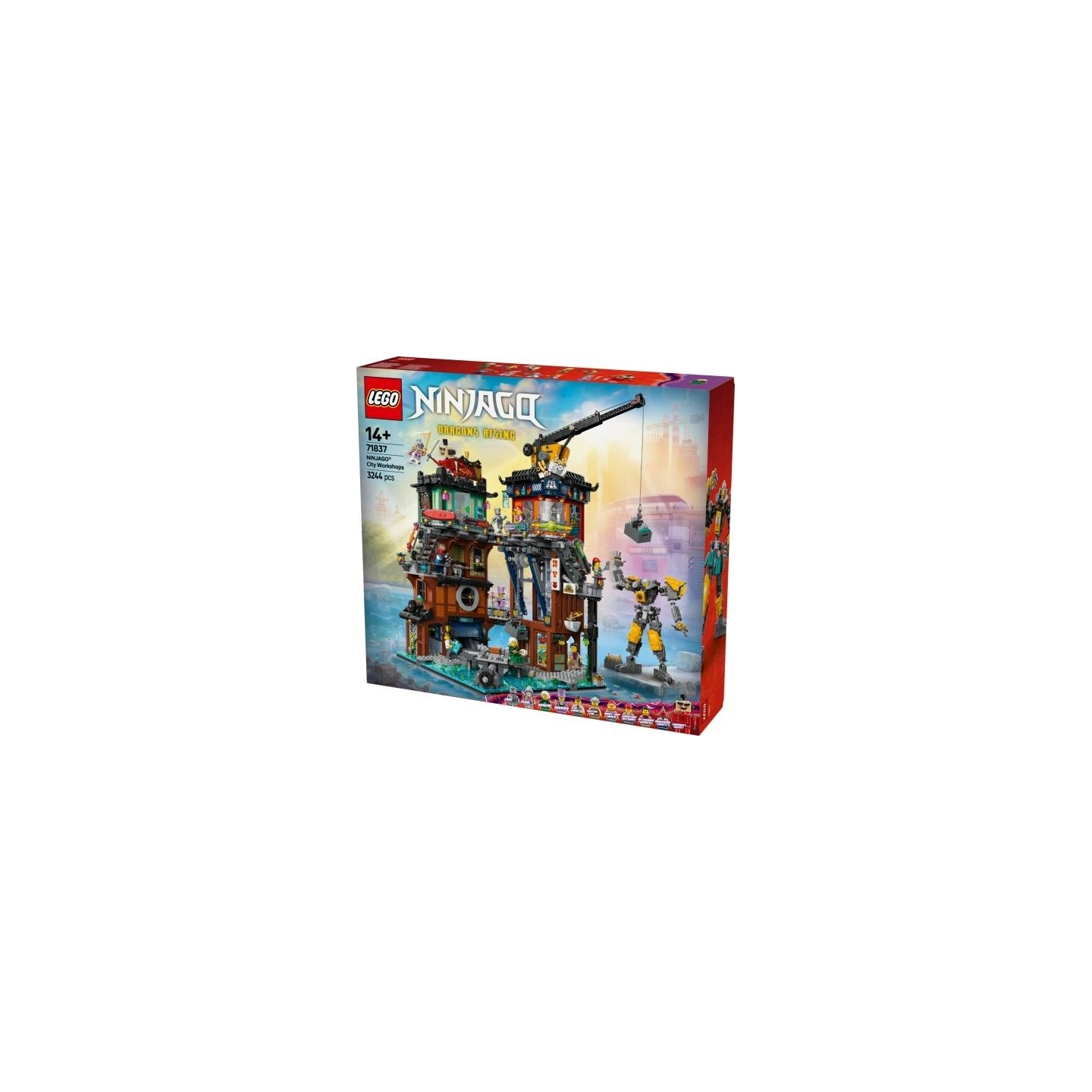 Lego Bricks Ninjago 71837 NINJAGO City Workshops