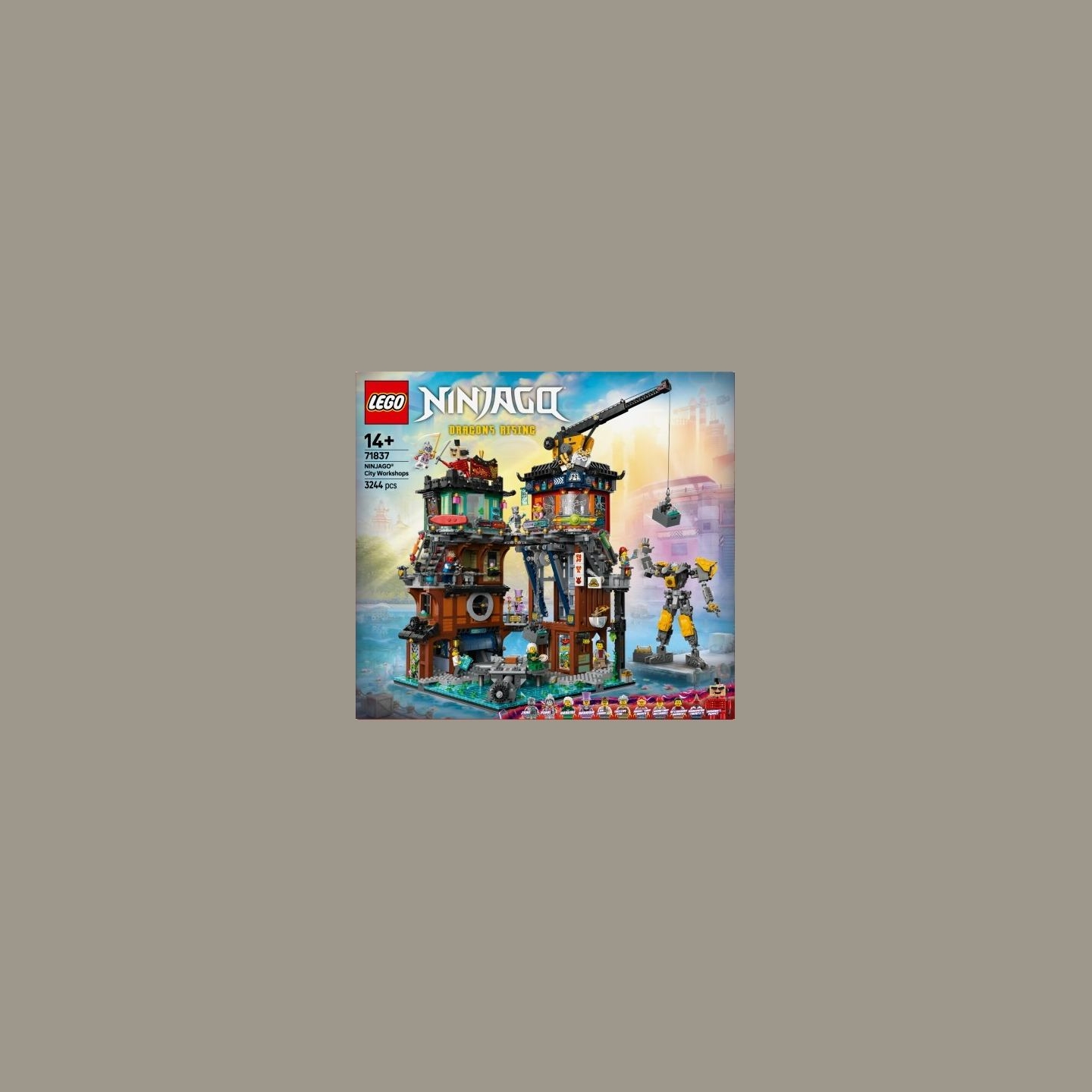 Lego Bricks Ninjago 71837 NINJAGO City Workshops