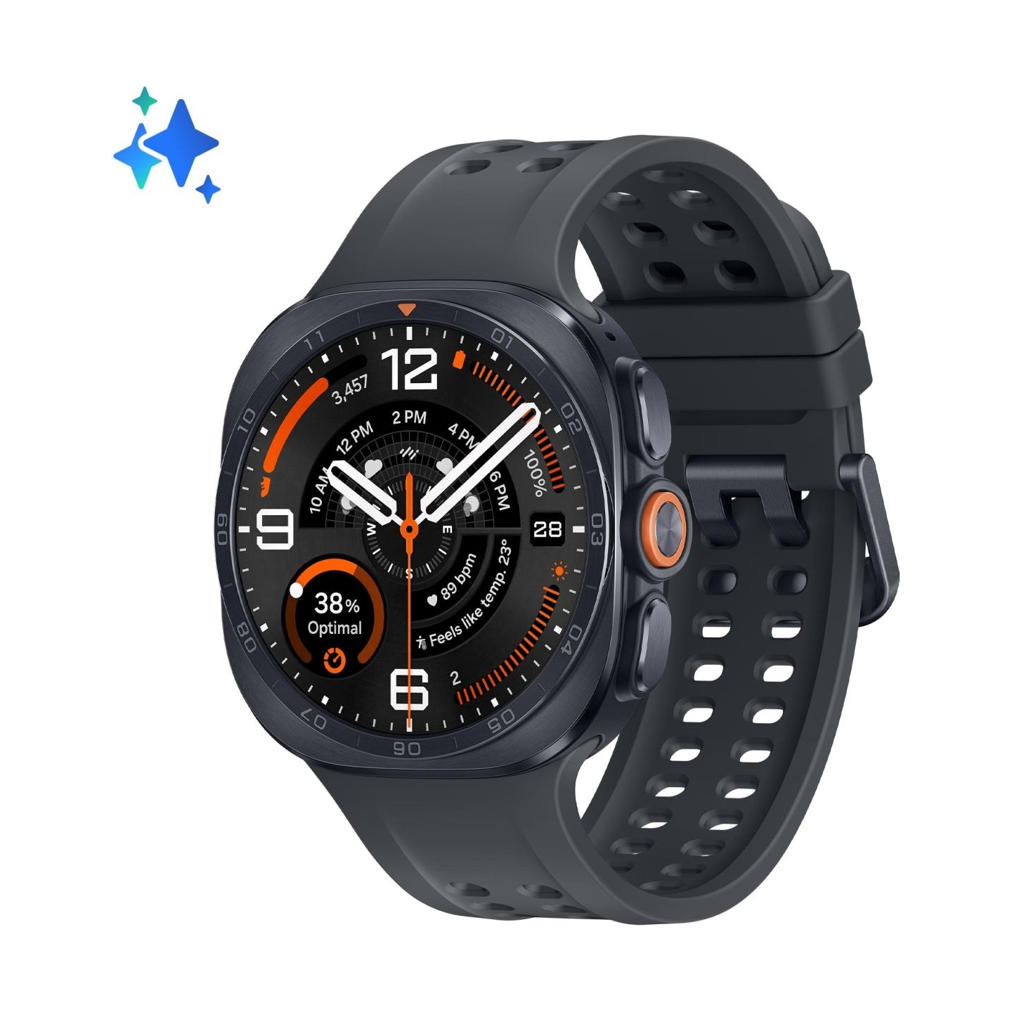 Samsung SMARTWATCH GALAXY ULTRA2/47MM BLACK L715 SAMSUNG