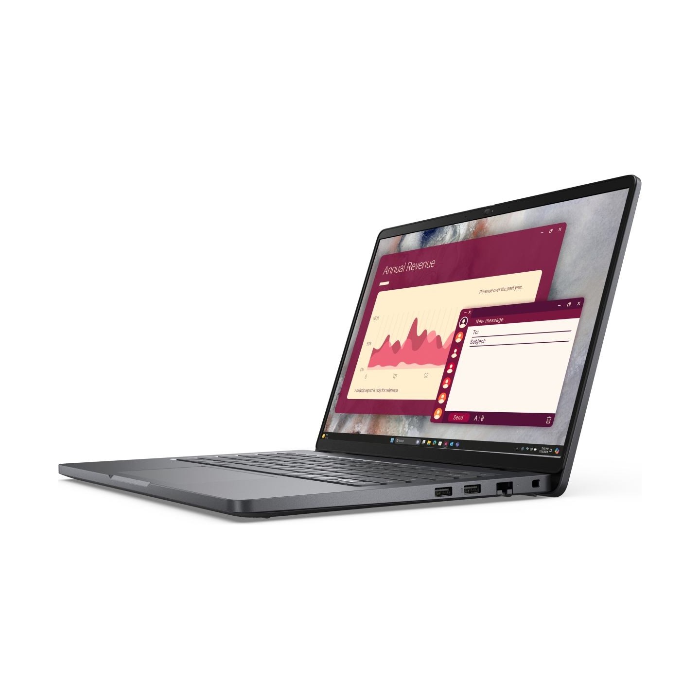 Dell Pro 14 PC14250/U5 235U/16GB/1TB SSD/FgrPr/FHD IR Cam & Mic/WLAN + BT/14.0" FHD+/Backlit Kb/W11 Pro/3yrs Prosupport / BTO115