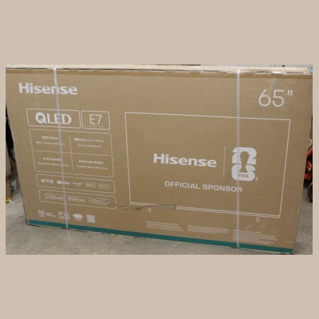 Hisense 65E7Q 65" (164 cm) UHD QLED Smart TV |  Hisense UHD QLED Smart TV | 65E7Q | 65" | Smart TV | VIDAA OS | UHD | Black | DA