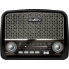 Sven Speaker SVEN SRP-555, black-silver (3W, FM/AM/SW, USB, SD/microSD, battery)