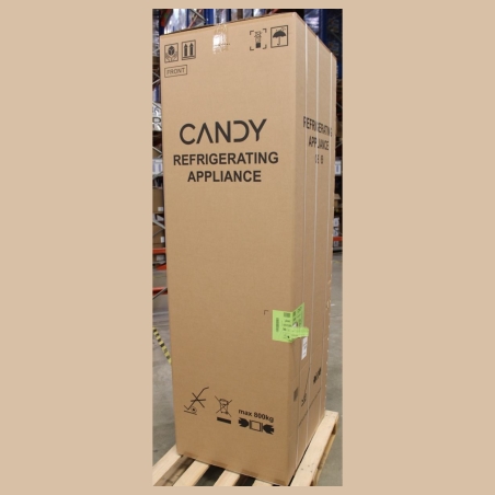 Candy ECN2CQTEX206 Refrigerator, E, Freestanding, Combi, Height 205cm, Fridge net 289 L, Freezer net 120 L, Stainless steel | |