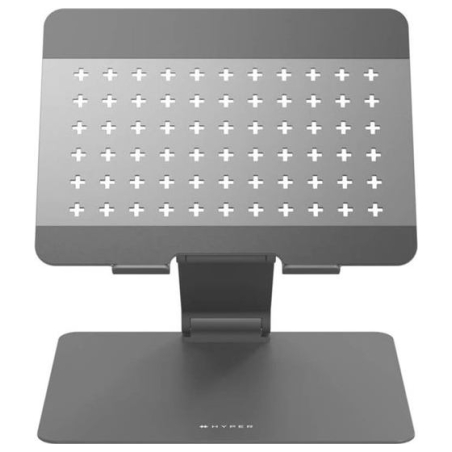 Hyper Desk Mount | HyperSpace Ergonomic Adjustable Laptop Stand | Height adjustment | 16 " | Gray