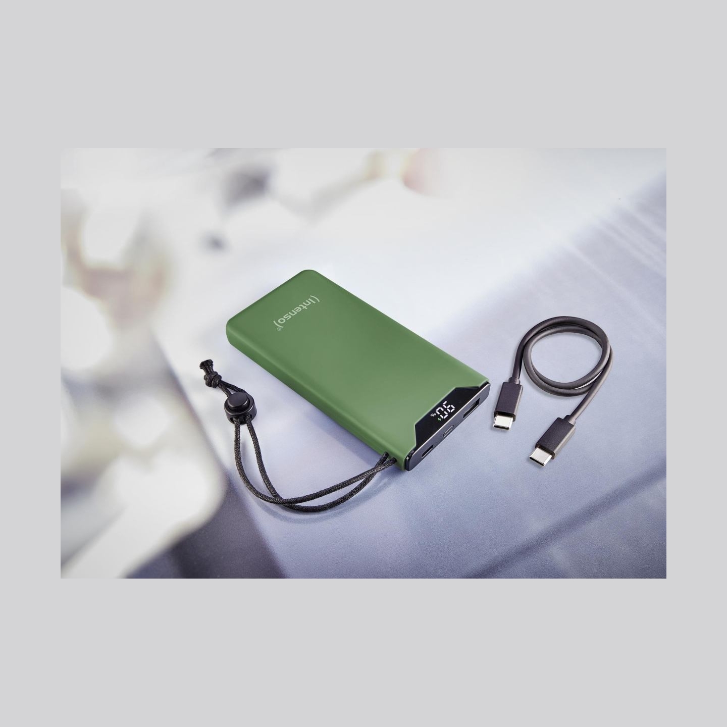 Intenso POWER BANK USB 10000MAH QC3.0/GREEN 7332037 INTENSO