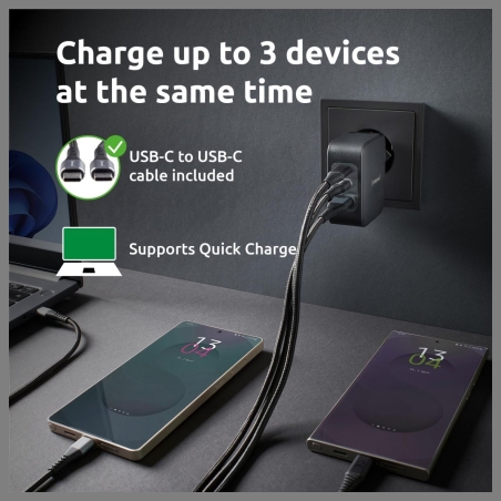 Intenso POWER ADAPTER USB-C GAN +C520C/7810010 INTENSO
