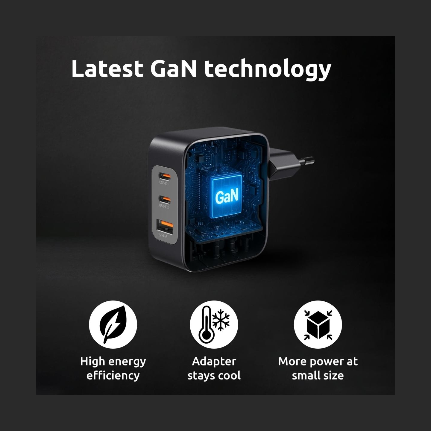 Intenso POWER ADAPTER USB-C GAN +C520C/7810010 INTENSO