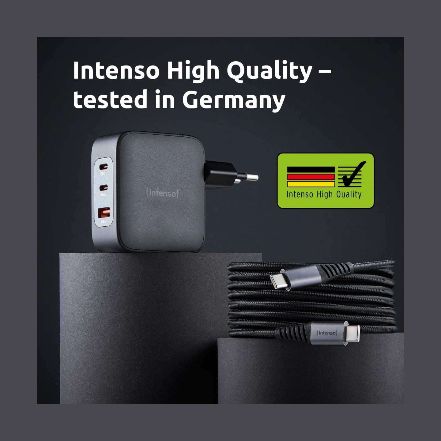 Intenso POWER ADAPTER USB-C GAN +C520C/7810010 INTENSO