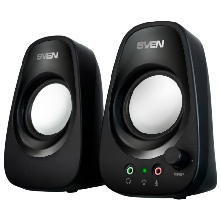 Sven Speakers SVEN 190, black, USB, power output 2x3W (RMS)