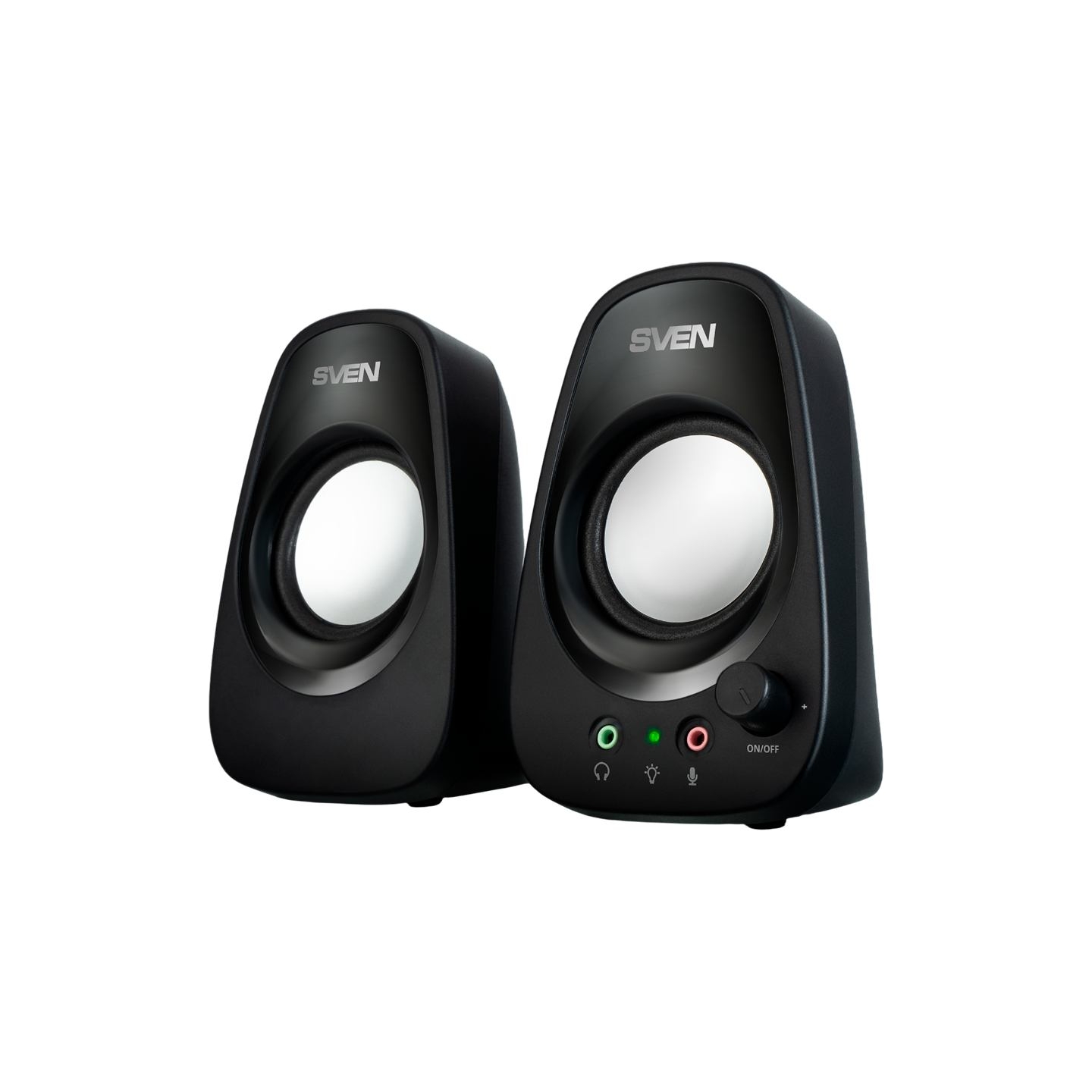 Sven Speakers SVEN 190, black, USB, power output 2x3W (RMS)