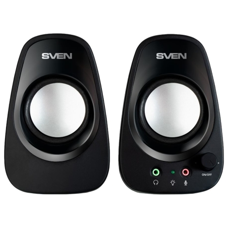 Sven Speakers SVEN 190, black, USB, power output 2x3W (RMS)