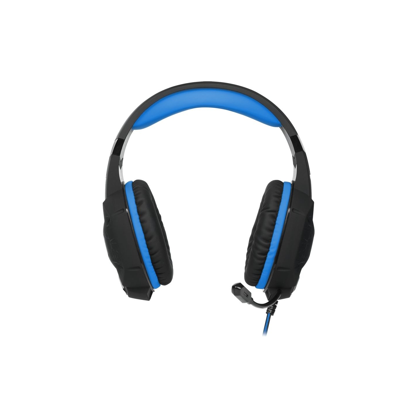 Sven Gaming headphones with microphone SVEN AP-U980MV black-blue (USB, LED, 7.1)