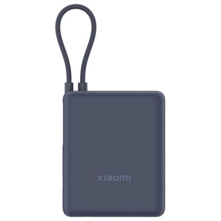 Xiaomi 33W Power Bank (Integrated Cable) | 10000 mAh | USB-C | Ice Blue