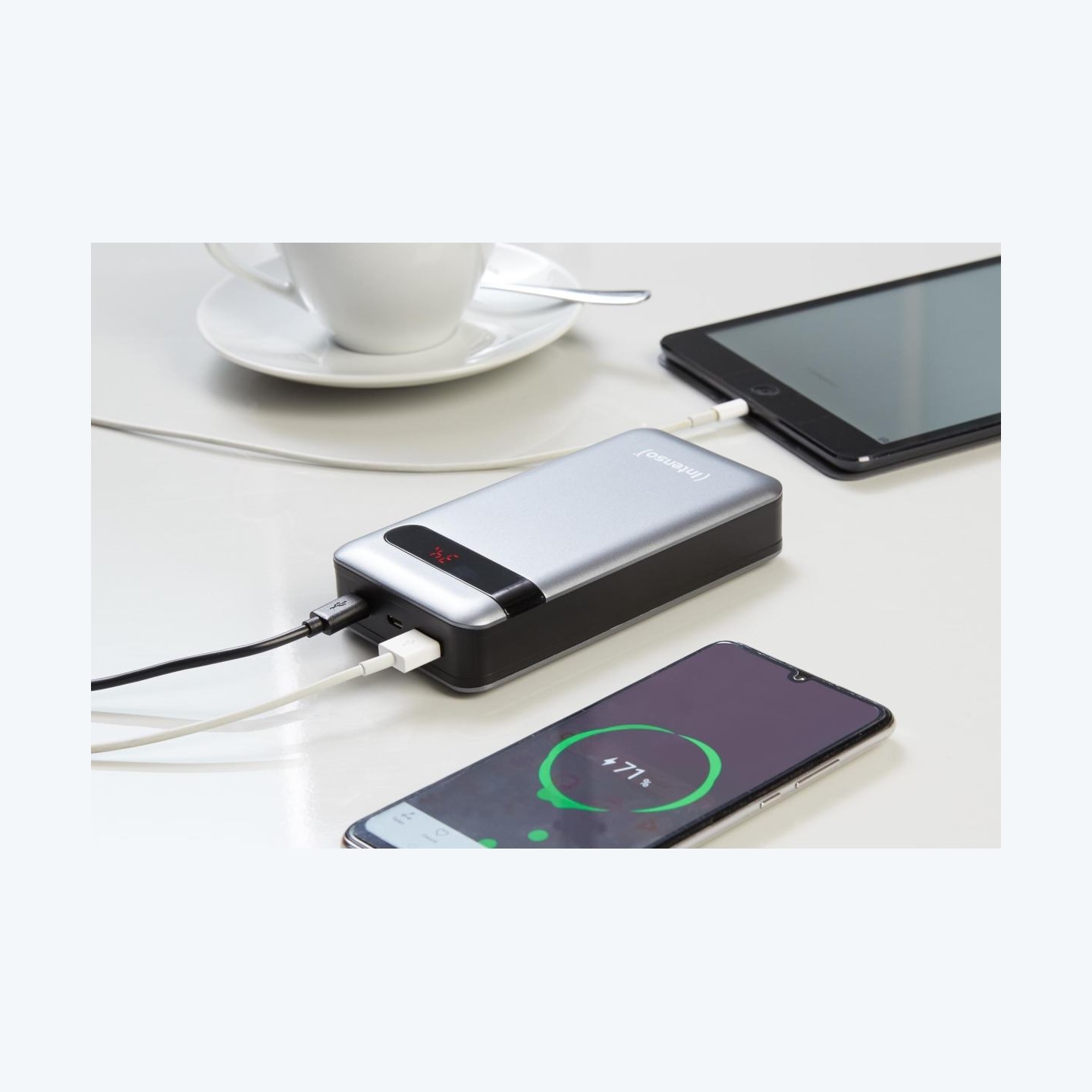 Intenso POWER BANK USB 20000MAH QC3.0/ANTHRACITE PD20000 INTENSO