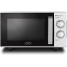 Caso | Ceramic Microwave Oven with Grill | MG 25 Ecostyle | Free standing | 900 W | 25 L | Grill | Silver
