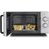 Caso | Ceramic Microwave Oven with Grill | MG 25 Ecostyle | Free standing | 900 W | 25 L | Grill | Silver