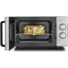 Caso | Ceramic Microwave Oven with Grill | MG 25 Ecostyle | Free standing | 900 W | 25 L | Grill | Silver