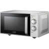 Caso | Ceramic Microwave Oven with Grill | MG 25 Ecostyle | Free standing | 900 W | 25 L | Grill | Silver