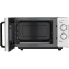 Caso | Ceramic Microwave Oven with Grill | MG 25 Ecostyle | Free standing | 900 W | 25 L | Grill | Silver