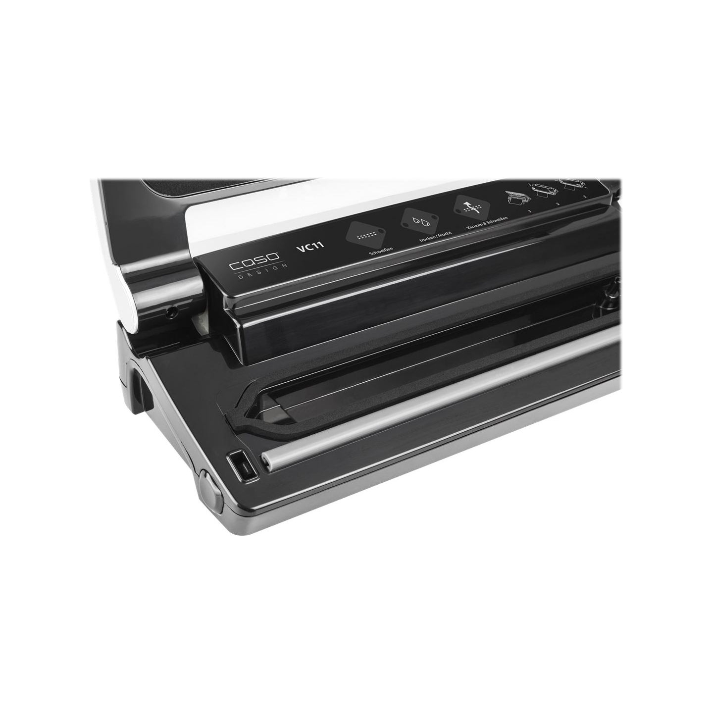 Caso | Bar Vacuum sealer | VC11 | Power 120 W | Temperature control | Stainless steel