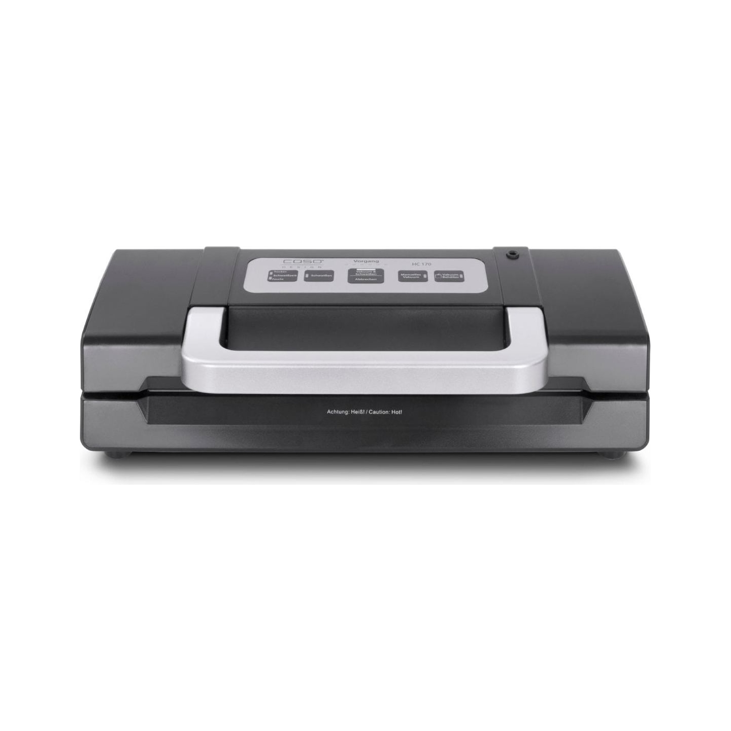 Caso | Bar Vacuum sealer | HC 170 | Power 110 W | Temperature control | Black/Stainless steel