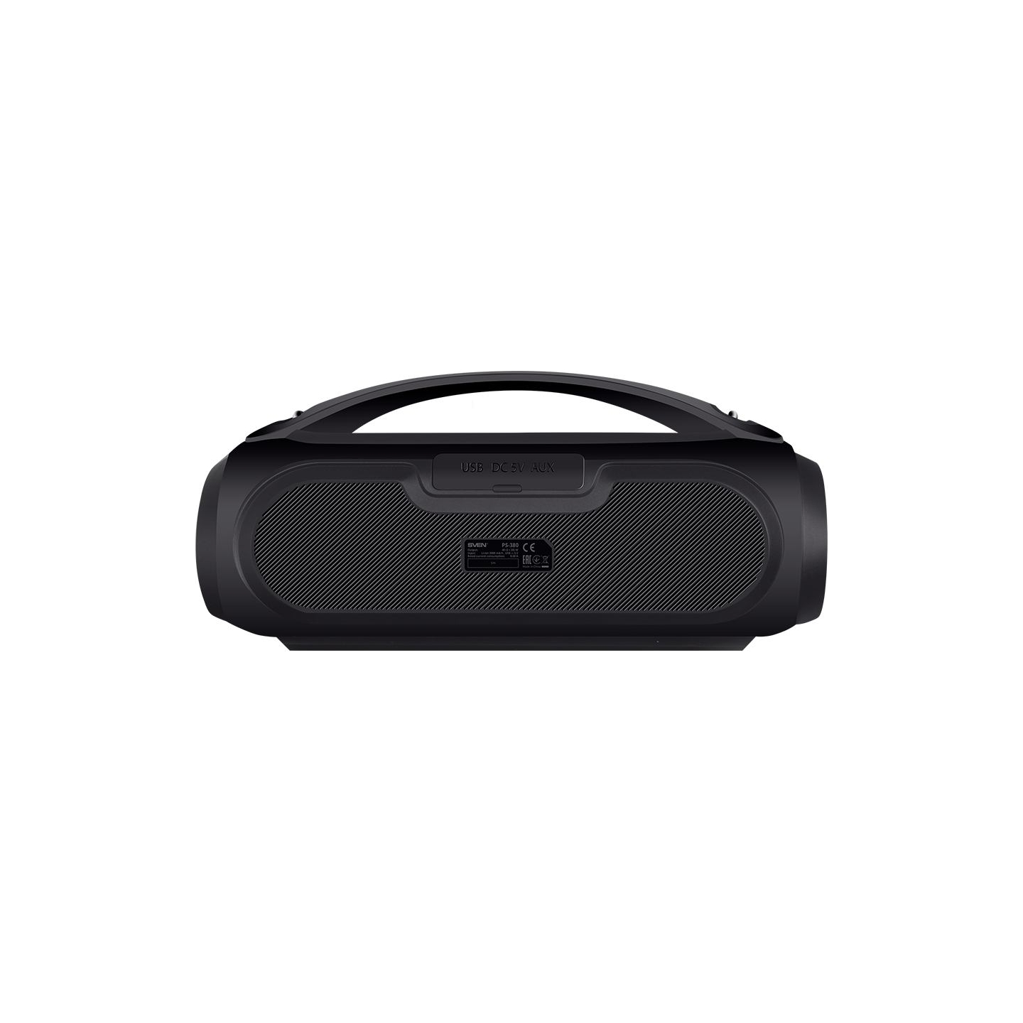 Sven Speaker SVEN PS-380, black (40W, Waterproof (IPx5), TWS, Bluetooth, FM, USB, 3000mA*h)