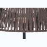Sunred | Heater | ARTIX M-SO BROWN, Corda Bright Standing | Infrared | 2100 W | Brown | IP44