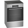 Bosch | Cooker | HLS79Y351U Series 6 | Hob type Induction | Oven type Electric | Stainless Steel | Width 60 cm | Depth 60 cm | G