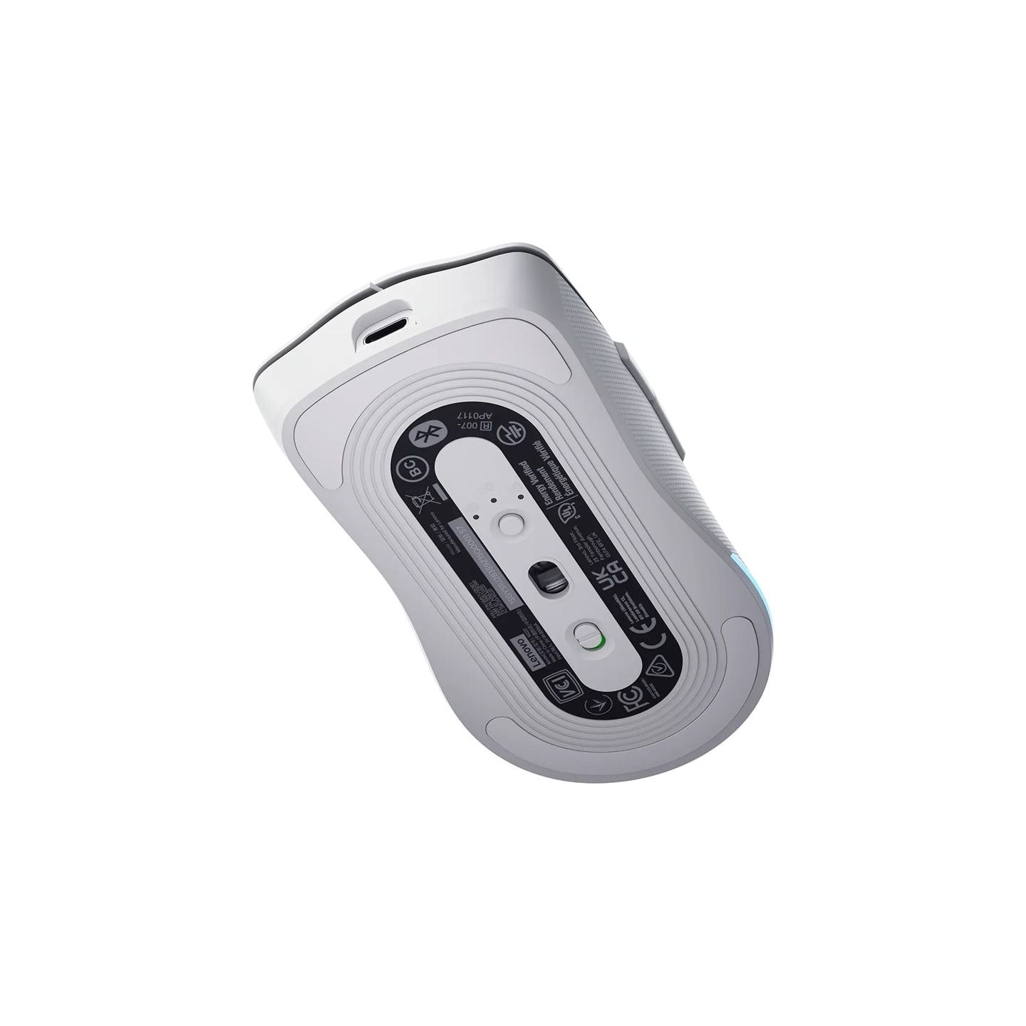 Lenovo RGB Gaming Mouse | Legion M220 | Wireless | 2.4 GHz, Bluetooth, Wired | Glacier White