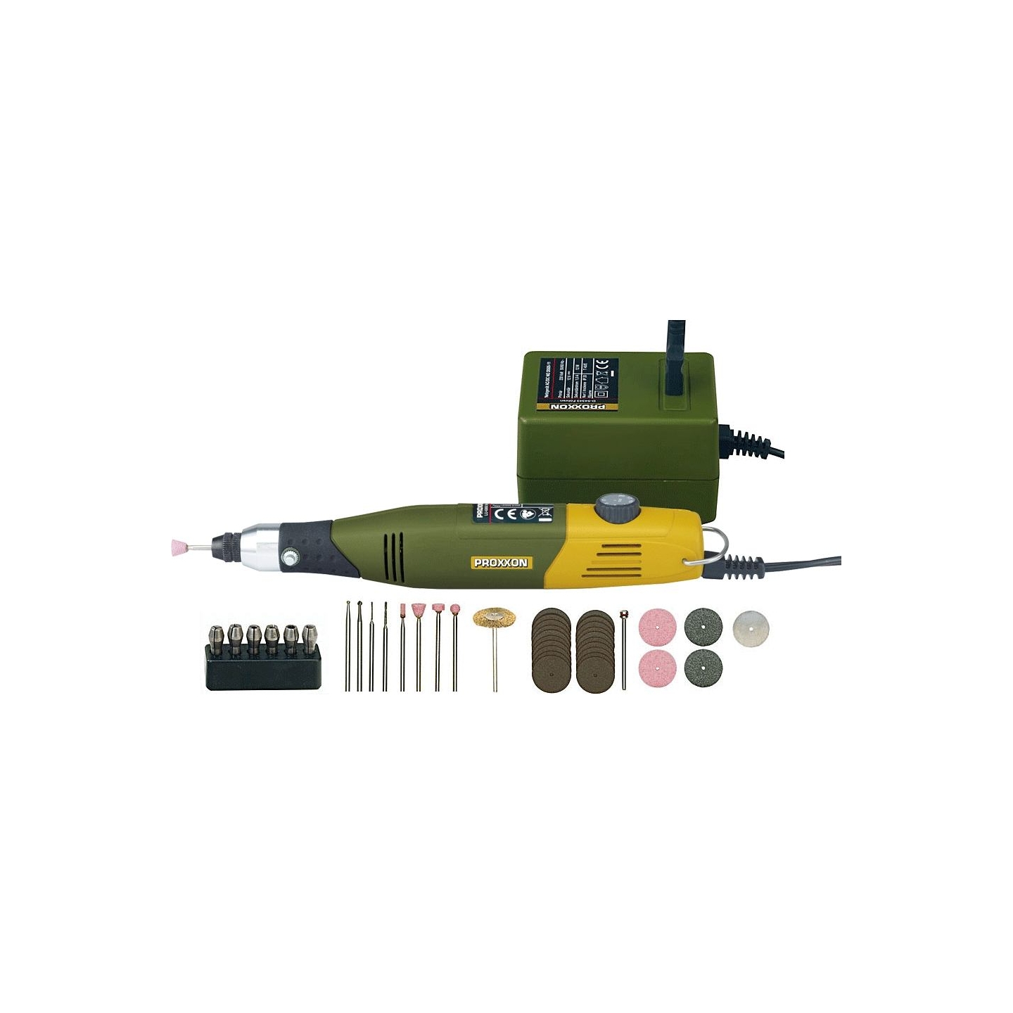 Proxxon Mi Model building and engraving set with MICROMOT drill/grinder 60/E