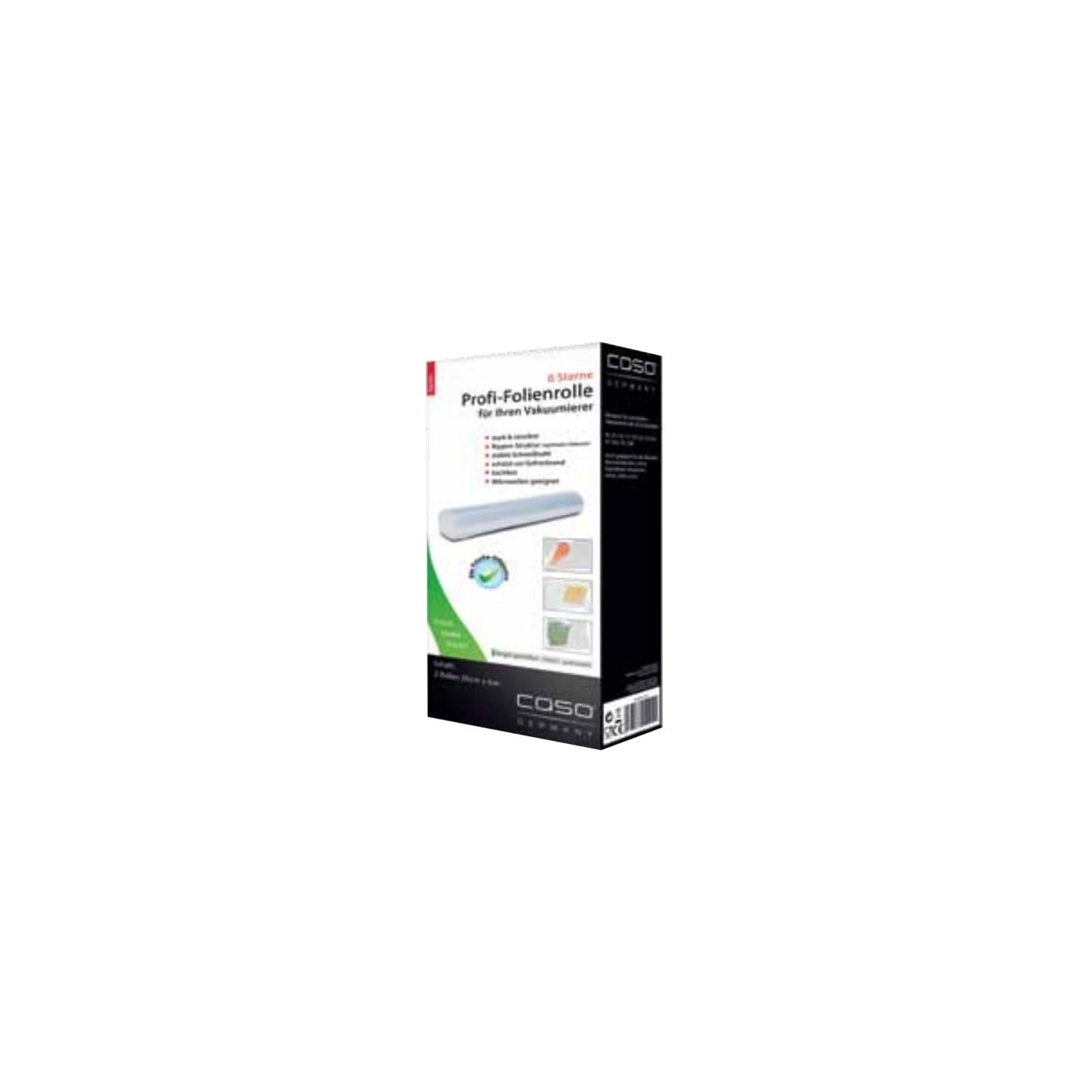 Caso | Foil rolls | 01223 | 2 units | Dimensions (W x L) 28 x 600 cm | Ribbed