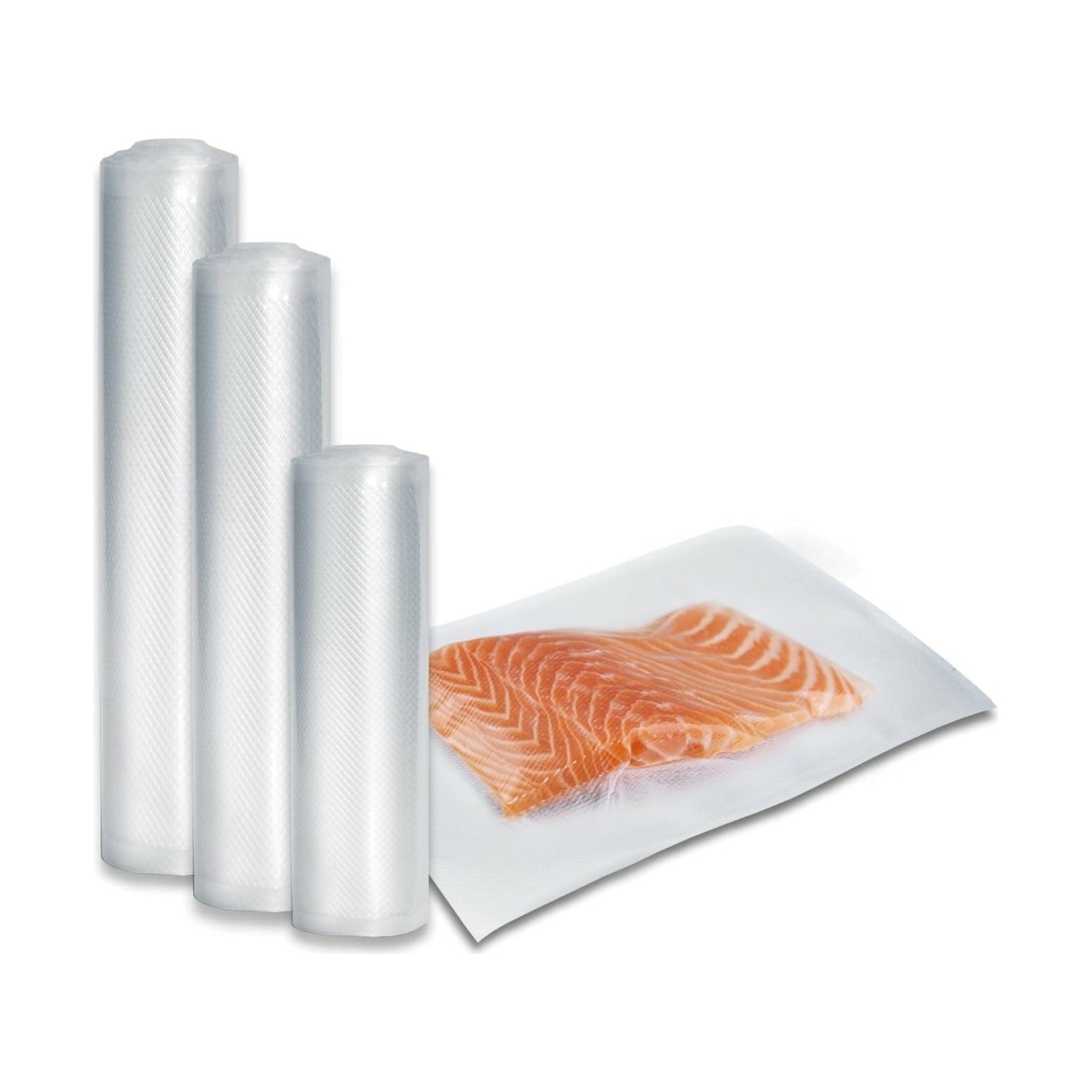 Caso | Foil set 2 for vacuuming + Sous Vide Cooking | 01236 | Dimensions (W x L) 30 x 40 cm, 20 x 600 cm, 28 x 600 cm, 30 x 600 