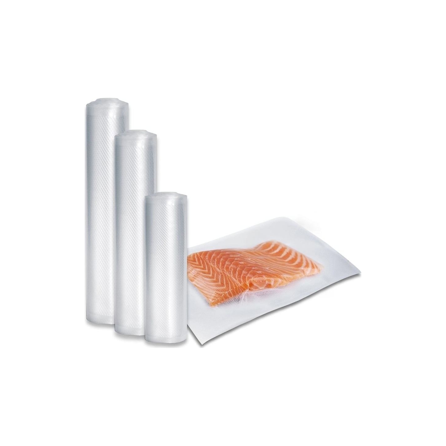 Caso | Foil set 2 for vacuuming + Sous Vide Cooking | 01236 | Dimensions (W x L) 30 x 40 cm, 20 x 600 cm, 28 x 600 cm, 30 x 600 
