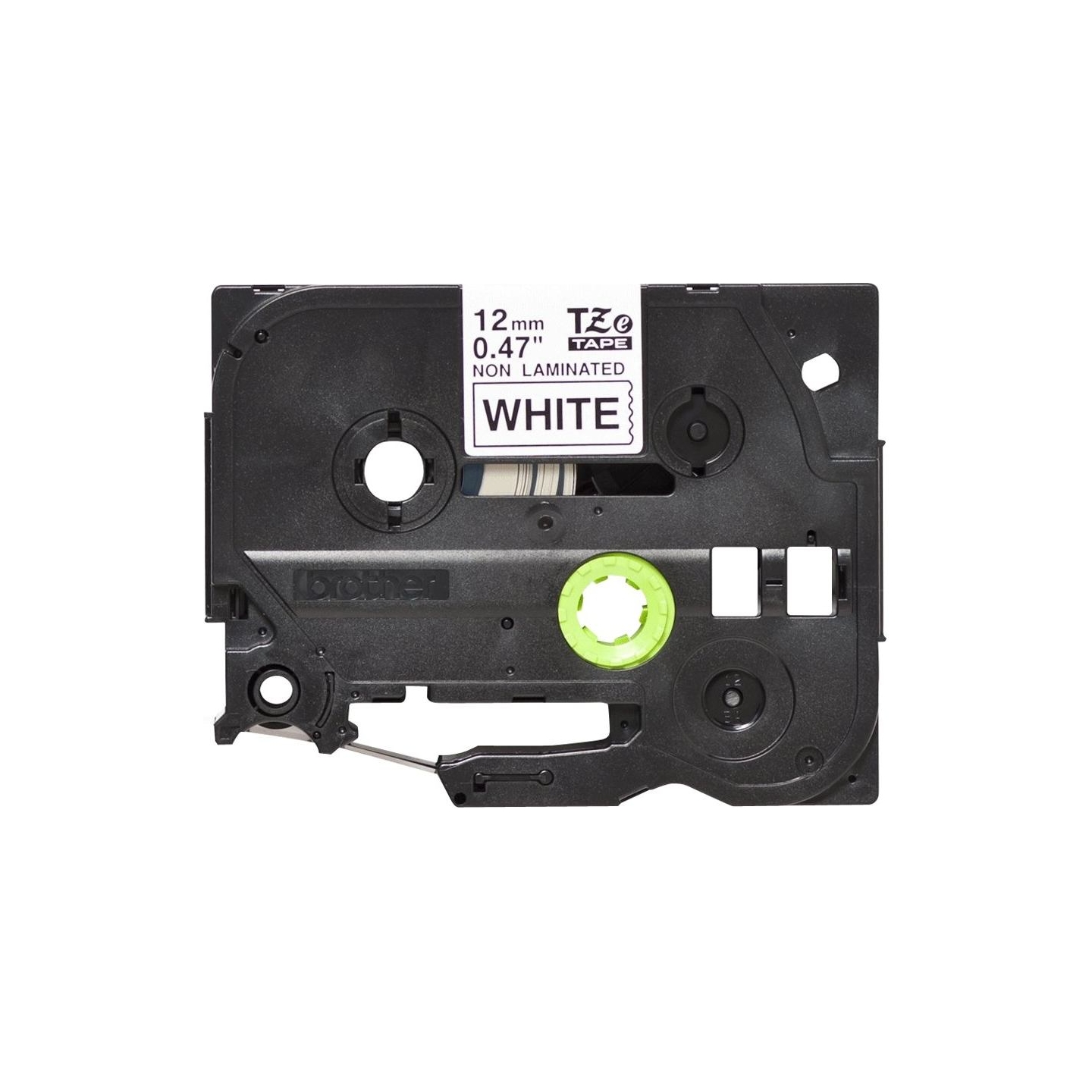 Brother TZEN231 12 BLACK ON WHITE