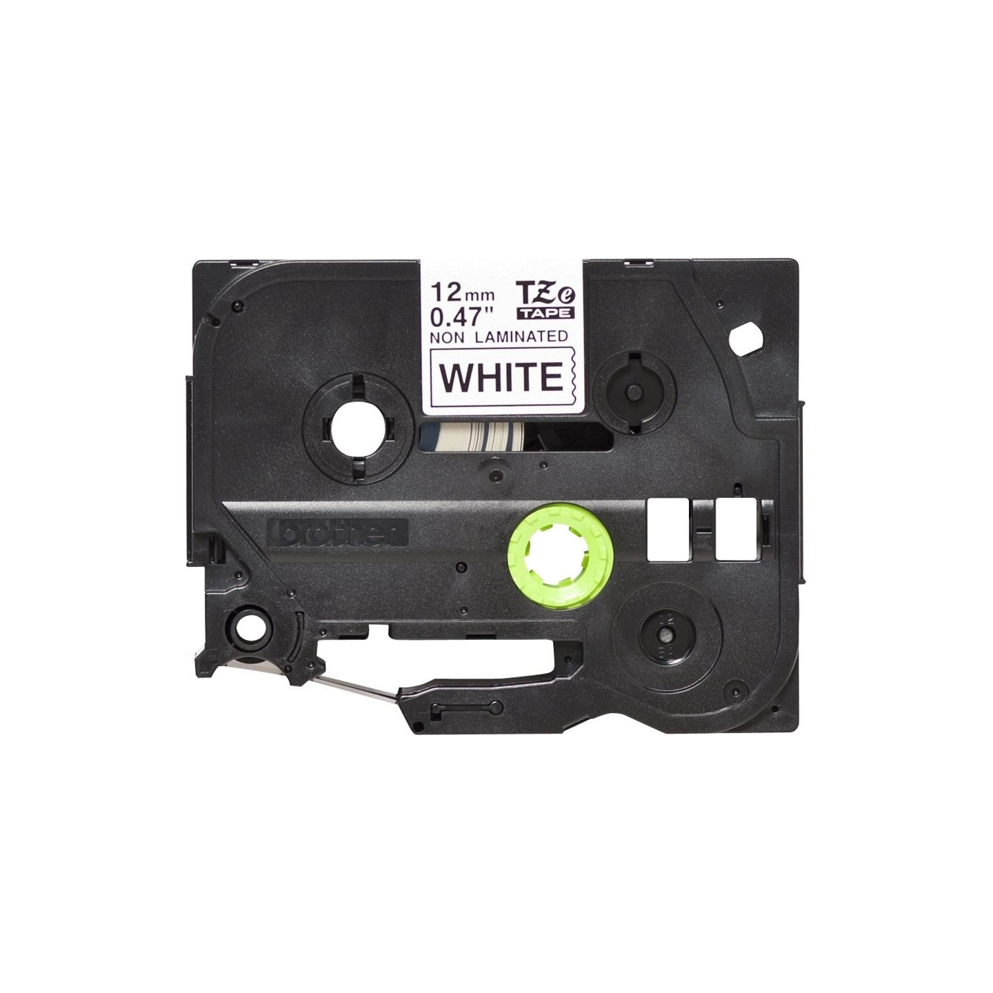 Brother TZEN231 12 BLACK ON WHITE