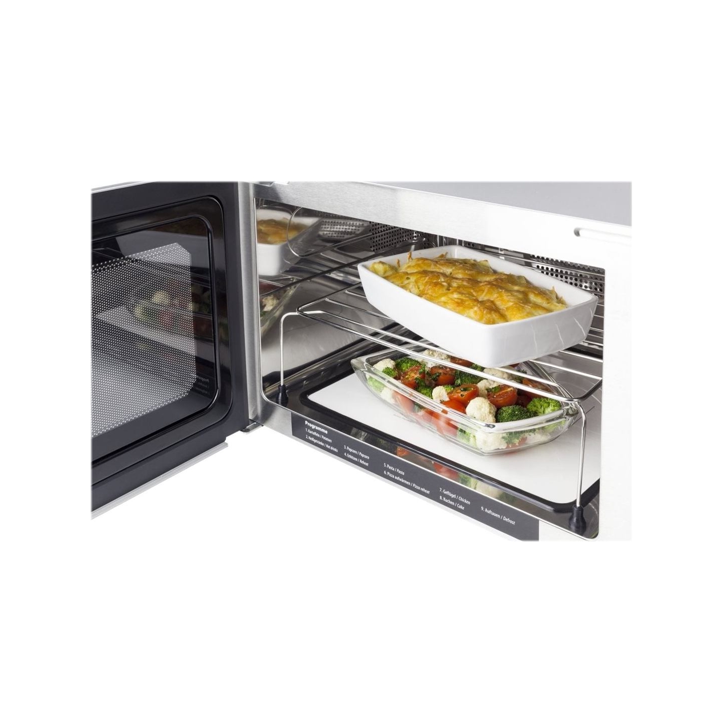 Caso | Microwave | MCG30 Ceramic chef | Free standing | 30 L | 900 W | Convection | Grill | Black