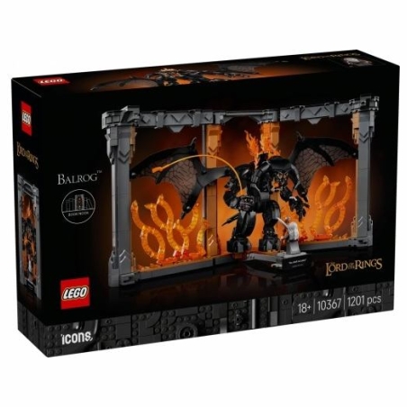 Lego Icons 10367 The Lord of the Rings: Balrog Book Nook