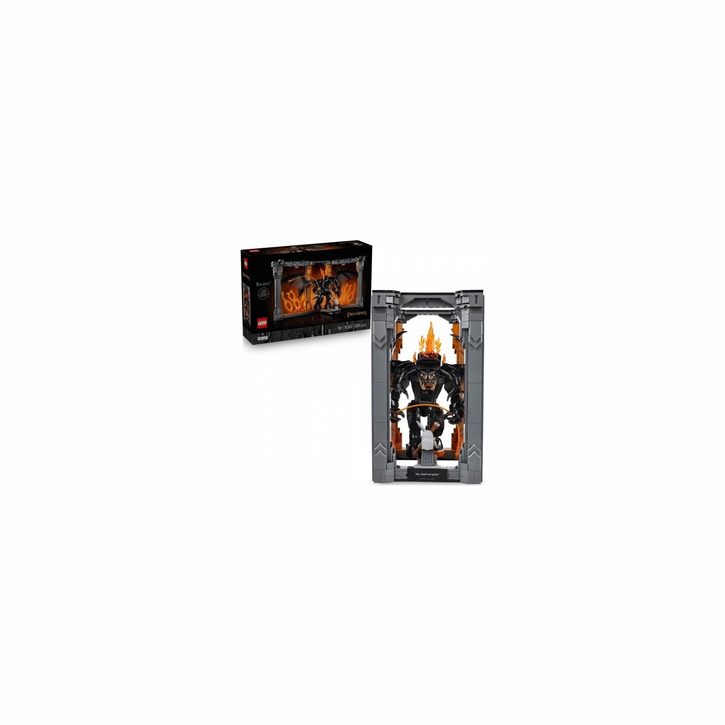 Lego Icons 10367 The Lord of the Rings: Balrog Book Nook