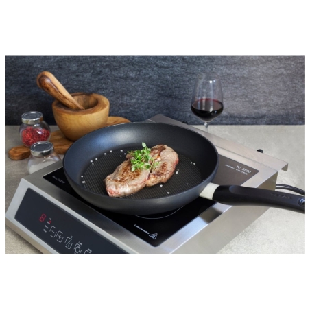 Caso | Thermo Control Hob | TC 3500 | Number of burners/cooking zones 1 | Touch control | Induction | Black/Stainless steel