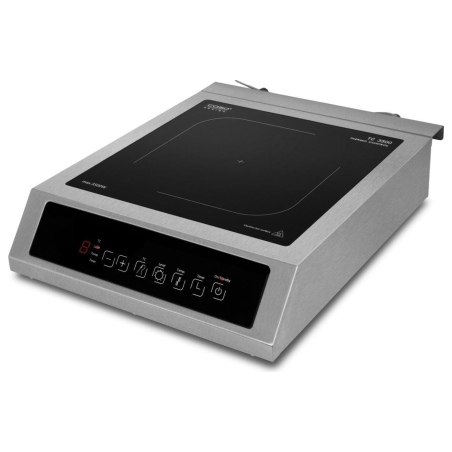 Caso | Thermo Control Hob | TC 3500 | Number of burners/cooking zones 1 | Touch control | Induction | Black/Stainless steel