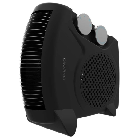 Cecotec ReadyWarm 2000 Max Dual Black | Fan heater | 2000 W | Number of power levels 3 | Suitable for rooms up to 20 m² | Black
